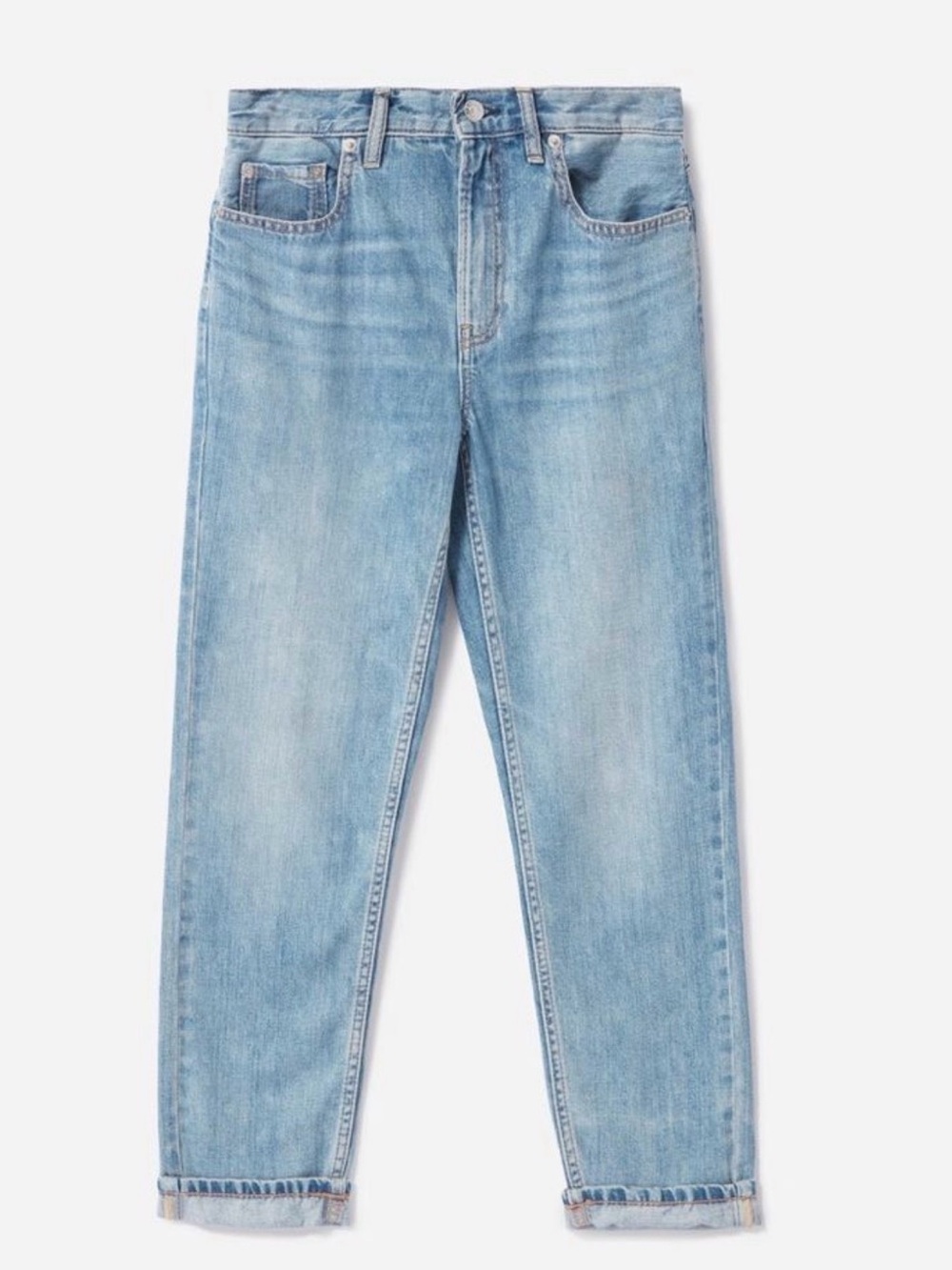 Everlane Super Soft Organic Straight Leg Jeans - Picture 4 of 11